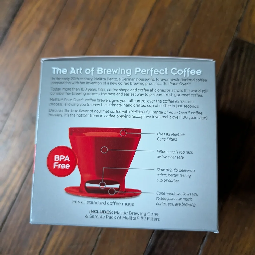 Black Kitchen Pour-Over Coffee Maker‎